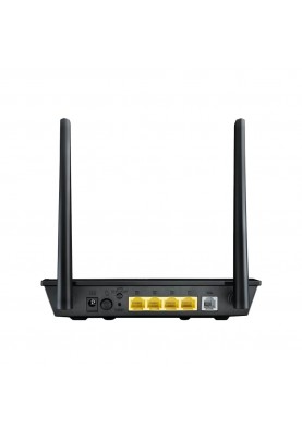 ASUS Маршрутизатор ADSL DSL-N16 N300, ADSL2+, 4xGE LAN, 1xRJ11 WAN