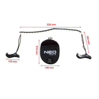 Neo Tools Пилка ручна ланцюгова, 53см, 150г