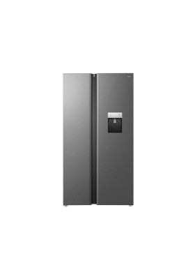 TCL Холодильник SBS, 177х92х63см, 2 дв., Х- 322л, М- 181л, A++, NF, диспенсер, нерж