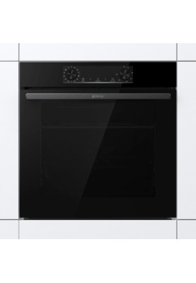 Gorenje Комплект (духовка електрична BOS6737E06BG + поверхня індукційна GI6401BSC), 743032, чорний
