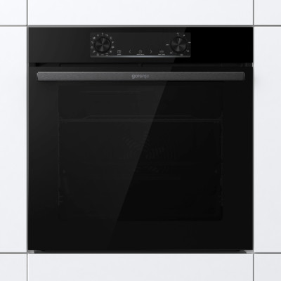 Gorenje Комплект (духовка електрична BOS6737E06BG + поверхня індукційна GI6401BSC), 743032, чорний