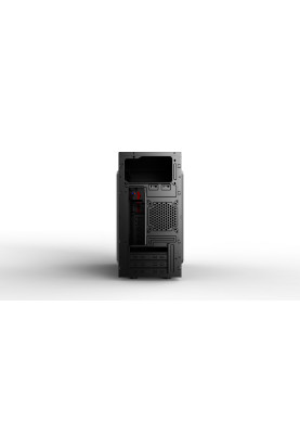 2E Корпус Basis RD860-3U без БП, 1xUSB3.0, 2xUSB2.0, VGA 320мм, mATX, чорний