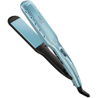 Remington Випрямляч Wet 2 Straight, 62Вт, темп.режимів-10, 140-230С, дисплей, кераміка, блакитний