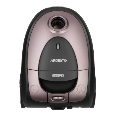 ARDESTO Пилосос мішковий, 800Вт, мішок- 2.5л, HEPA, чорно-бронзовий