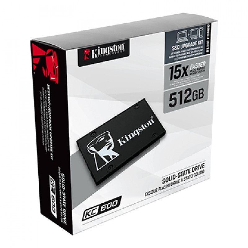 Kingston Накопичувач SSD 2.5" 512GB SATA KC600