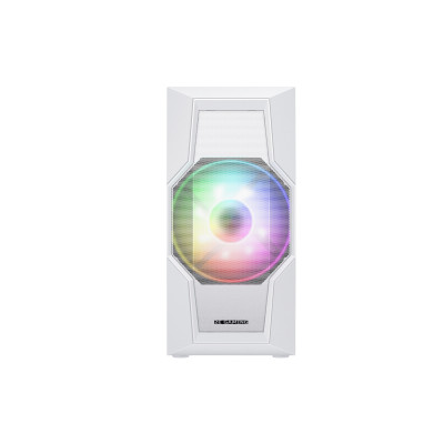 2E Gaming Корпус Turbo G2057W без БЖ 2xUSB3.0, 1xUSB2.0, 1x200мм, ARGB, 3x120мм ARGB, VGA 345мм, LCS ready, HUB, TG Side Panel, ATX, білий
