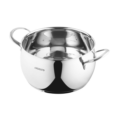 ARDESTO Кастрюля Gemini, скляна кришка, 5 л, нержавіюча сталь