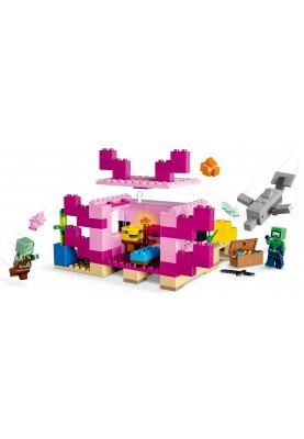LEGO Конструктор Minecraft Дім-Аксолотль