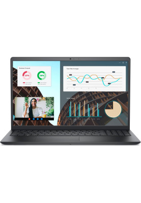 Dell Ноутбук Vostro 3530 15.6" FHD AG, Intel i5-1334U, 8GB, F512GB, UMA, Win11P, чорний