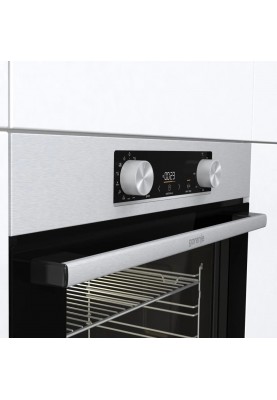 Gorenje Духовка BO6737E02XK/ BIGSPACE/мультифункціональна/ 77 л./ IconLed/ гриль/нержав.