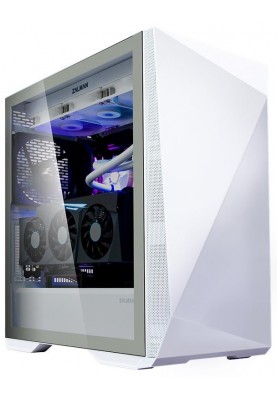 Zalman Корпус Z9 Iceberg, MidT,E-ATX, 2xUSB2.0, 2xUSB3.0, 2x140мм, скло (бок. панель), без БЖ, білий