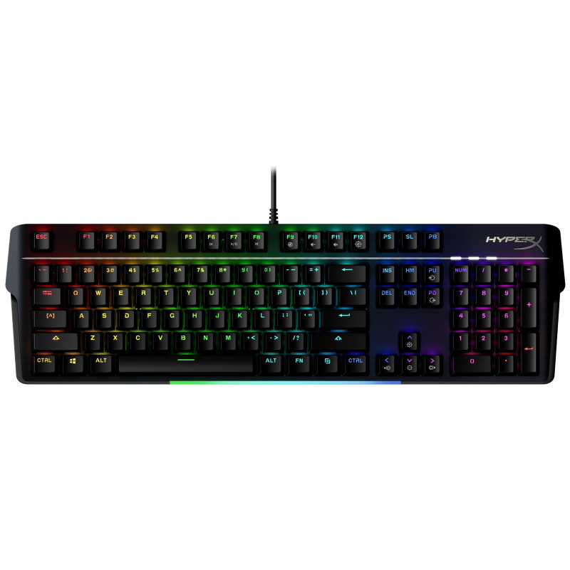 HyperX Клавіатура HyperX Alloy MKW100 TTC Red USB RGB ENG/RU, Black