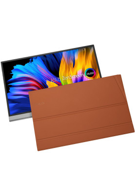 ASUS Монітор портативний 15.6" ZenScreen MQ16AH mHDMI, 2xUSB-C, OLED, 1ms, DCI-P3 100%, HDR10, Cover