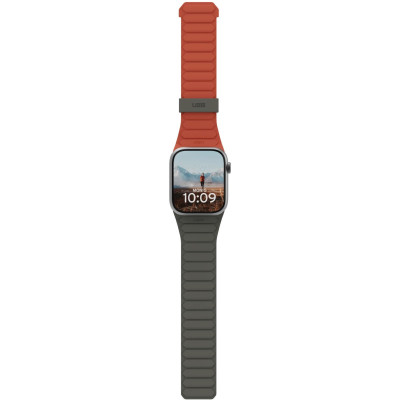 UAG Ремінець для Apple Watch Ultra 2/Ultra-49-45-44-42mm, Pathfinder, Olive/Rust