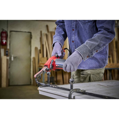 Einhell Напилок стрічковий електричний TC-BF500E, 500Вт, 300-1700 об/хв, 457х13 мм, 1.44кг