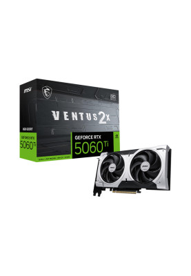 MSI Відеокарта GeForce RTX 5060 Ti 8GB GDDR7 VENTUS 2X OC PLUS