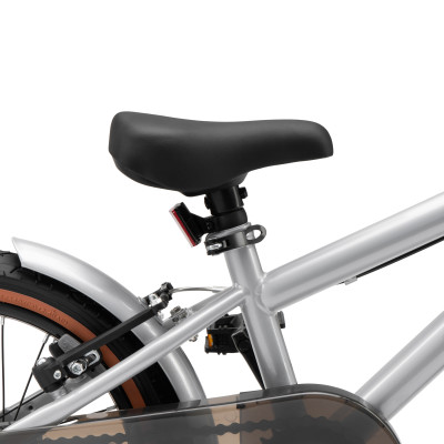 Miqilong Дитячий велосипед ST 16" срібний