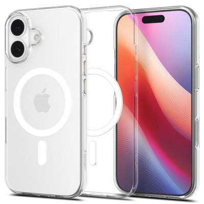 Spigen Чохол Spigen для iPhone 17, Liquid Crystal MagFit, Clear White Spigen Чохол Spigen для iPhone 17, Liquid Crystal MagFit, Clear White
