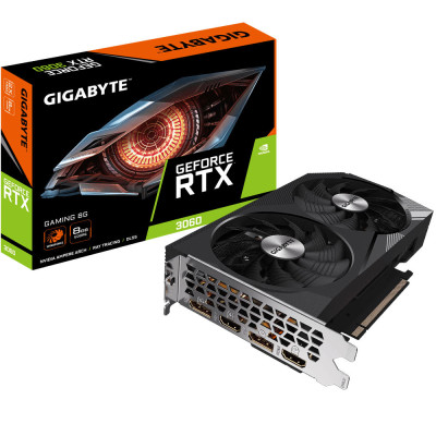 Gigabyte Відеокарта GeForce RTX 3060 8GB GDDR6 GAMING