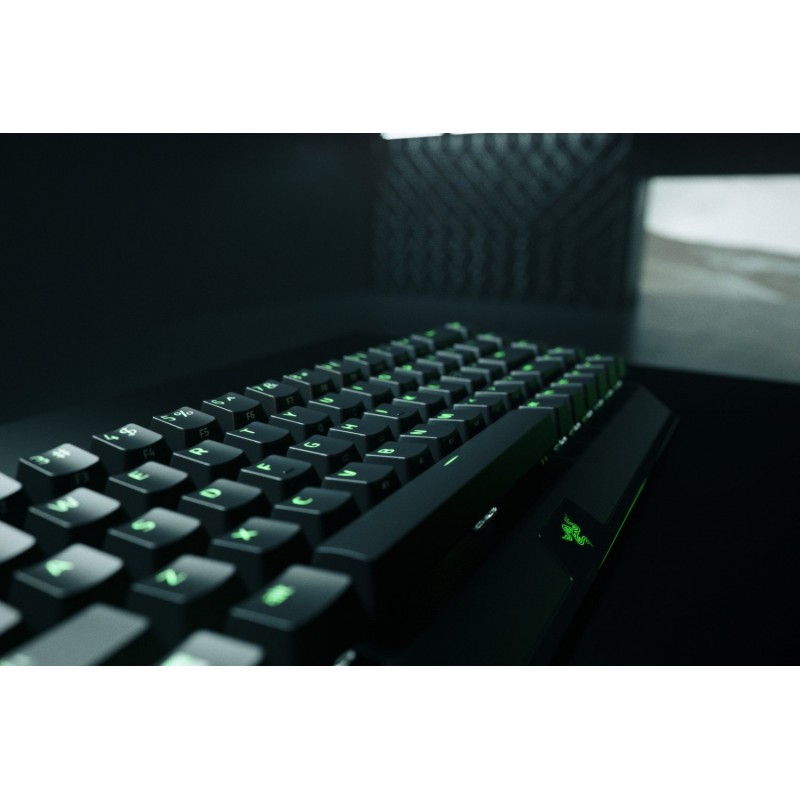 Razer Клавіатура ігрова BlackWidow V3 Mini HyperSpeed Green Switch WL/BT/USB RU RGB, Black