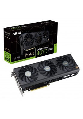 ASUS Відеокарта GeForce RTX 4070 SUPER 12GB GDDR6X PROART OC PROART-RTX4070S-O12G