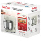 Tefal Міксер планетарний Bake Essential 800Вт, насадки-3, чаша-нерж., метал, 4.8л, білий