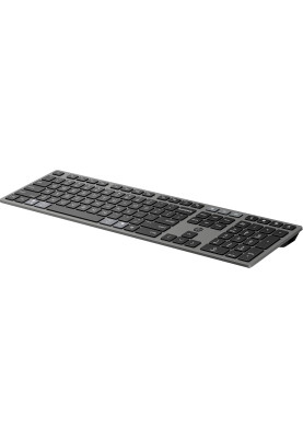HP Клавіатура мембранна 720 Multi-Device Rechargeable, 109key, WL/BT, EN/UK, чорний