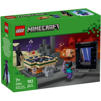 LEGO Конструктор Minecraft Подорож до Нижнього світу та Порталу до Краю