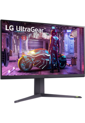 LG Монітор 31.5" 32GQ850-B 2xHDMI, DP, USB, Audio, NanoIPS, 2560x1440, 260Hz, 1ms, DCI-P3 98%, G-SYNC, FreeSync, Pivot, HDR600