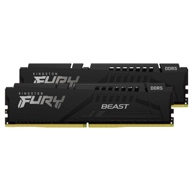 Kingston Пам'ять ПК DDR5 32GB KIT (16GBx2) 6000 FURY Beast EXPO