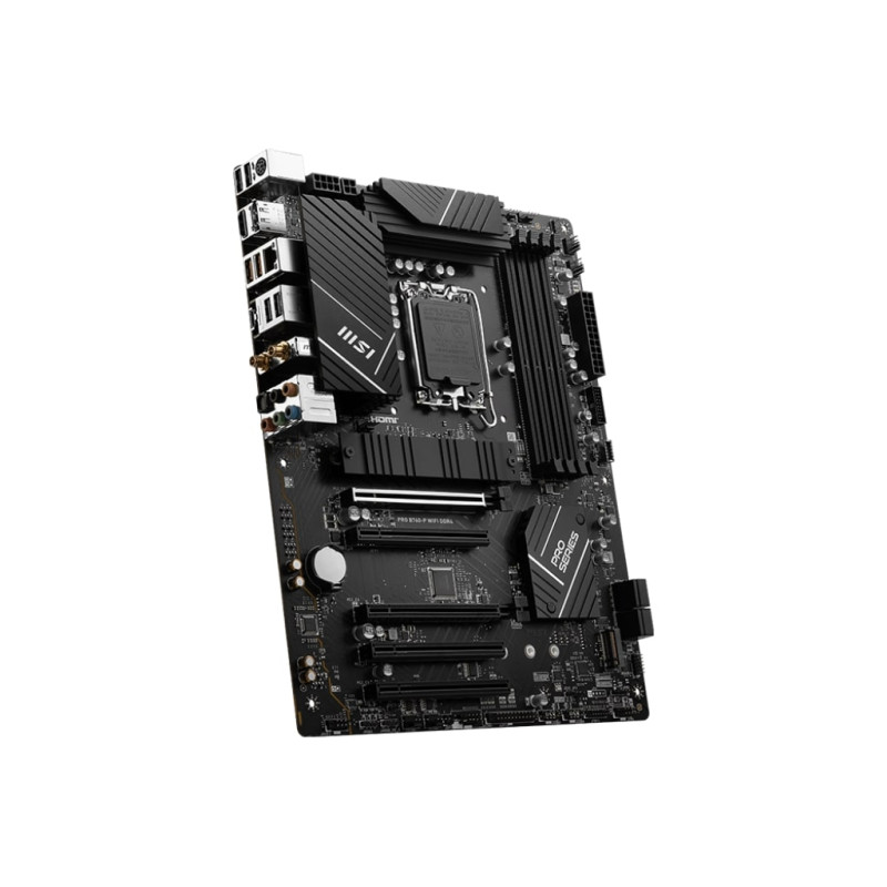 MSI Материнcька плата PRO B760-P WIFI DDR4 s1700 B760 4xDDR4 HDMI DP ATX