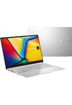 ASUS Ноутбук Vivobook Pro 15 K6502VU-MA095 15.6" 2.8K OLED, Intel i5-13500H, 16GB, F512GB, NVD4050-6, noOS, Сріблястий