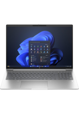 HP Ноутбук Probook 460-G11 16" WUXGA IPS AG, Intel U5-125U, 16GB, F1024GB, UMA, DOS, сріблястий