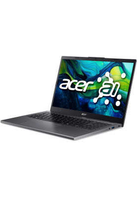 Acer Ноутбук Aspire 15 A15-61M 15.6" FHD IPS, AMD R5-8640HS, 16GB, F512GB, UMA, Lin, сірий
