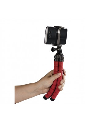 HAMA Flex для смартфонів і GoPro, 26 см, червоний