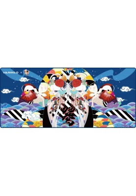 Varmilo Килимок для миші Lovebirds Blue Desk Mat XL (900х400х3мм)