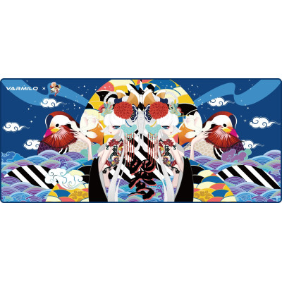 Varmilo Килимок для миші Lovebirds Blue Desk Mat XL (900х400х3мм)
