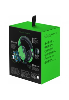 Razer Гарнітура Blackshark V2 X 3.5мм Green