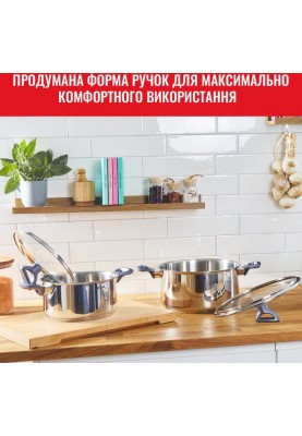 Tefal Набор посуды Daily Cook, 8 предметов, нерж.сталь