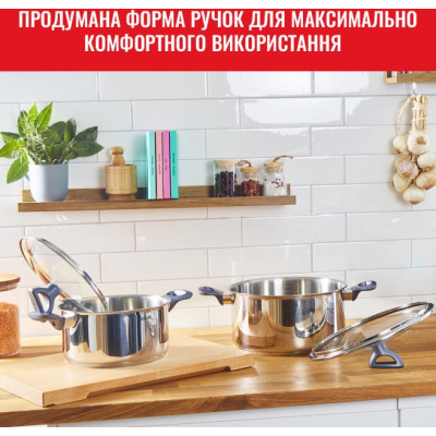 Tefal Набір посуду Daily Cook, 8 предметів, нерж.
