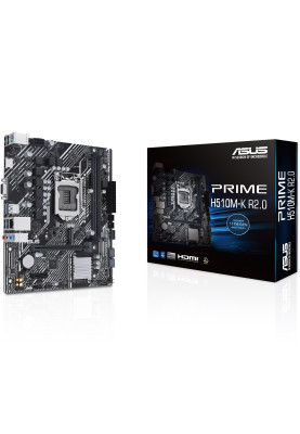 ASUS Материнcька плата PRIME H510M-K R2.0 s1200 H470 2xDDR4 M.2 HDMI D-Sub mATX