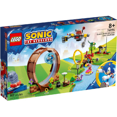 LEGO Конструктор Sonic the Hedgehog Змагання петлі Соніка на зеленому пагорбі