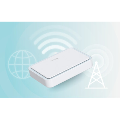 D-Link Мобільный Маршрутизатор DBR-330 AX3000, 5G/LTE, 5260mА*год D-Link Мобільный Маршрутизатор DBR-330 AX3000, 5G/LTE, 5260mА*год
