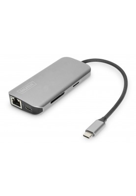 Digitus Док-станція USB-C, 8 Port