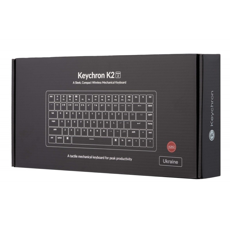 Keychron Клавіатура K2 84 Key Gateron G PRO Brown WL UA Retro