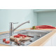 Grohe Змішувач для кухні BauClassic, довж.виливу - 231мм, поворотний, 1важіль, хром