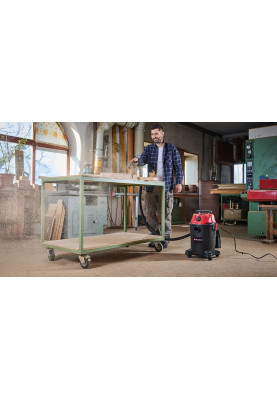 Einhell Пилосос професійний TC-VC 1825 А, 1250 Вт, пластик 25 л, 180 мбар, шланг 2.5 м, кабель 3 м, розетка 2.2 кВт, 4.2 кг