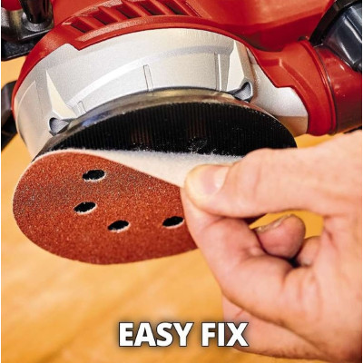 Einhell Шліфмашина ексцентрикова TE-RS 40 E400Вт 125 мм 12000-24000кол·хв 1.87кг