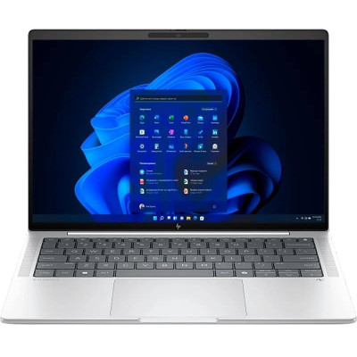HP Ноутбук HP EliteBook X G1i 14" WUXGA AG, Intel U5-228V, 32GB, F1TB, UMA, DOS, сріблястий