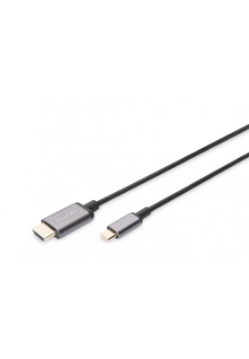 Digitus Адаптер USB-C - HDMI UHD 4K, M/M, 1.8 m